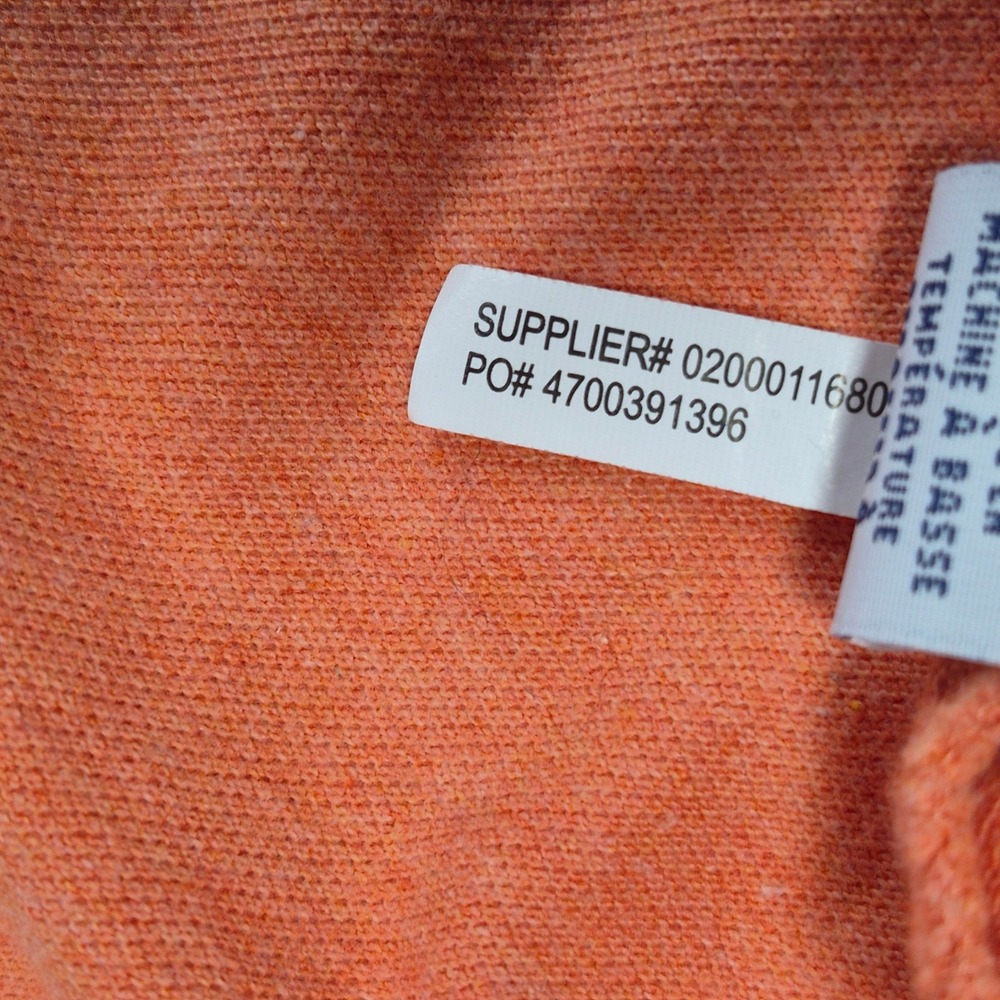Polo Ralph Lauren Mens 3XB Big & Tall Orange Cotton Short Sleeve Polo Shirt - Picture 9 of 9